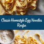 Homestyle Egg Noodles Recipe