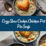 Slow Cooker Chicken Pot Pie Soup Recipe