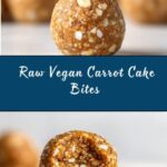 Raw Vegan Carrot Cake Bites Recipe