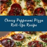 Cheesy Pepperoni Pizza Roll-Ups with Low-Carb Tortillas Recipe