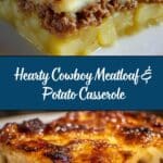 Cowboy Meatloaf & Potato Casserole Recipe