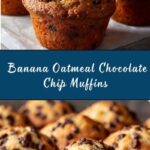 Banana Oatmeal Chocolate Chip Muffins Recipe