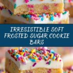 Soft Frosted Sugar Cookie Bars Recipe