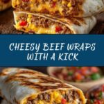 Nacho Cheese Beef Wraps Recipe