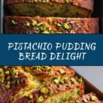 Pistachio Pudding Bread Recipe
