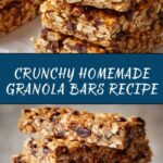 Homemade Granola Bars Recipe