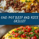Ground Beef and Rice Skillet Recipe
