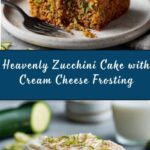 Zucchini Cake with Cream Cheese Frosting Recipe