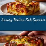 Italian Sub Squares Recipe