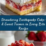 Strawberry Earthquake Cake: A Sweet Tremor in Every Bite Recipe