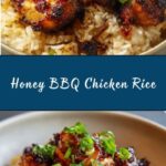 Honey BBQ Chicken Rice Recipe