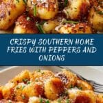 Southern Home Fries with Peppers and Onions (Air Fryer) Recipe