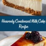 Condensed Milk Cake Recipe