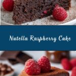 Flourless Nutella Raspberry Cake Recipe