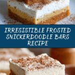 Frosted Snickerdoodle Bars Recipe