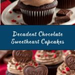 Chocolate Sweetheart Cupcakes Recipe