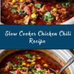 Slow Cooker Chicken Chili Recipe