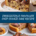 Chocolate Chip Cookie Cake Recipe