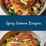 Spicy Salmon Burgers Recipe