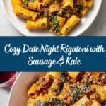 Date Night Rigatoni with Sausage and Kale Recipe