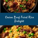 Onion Beef Fried Rice Recipe