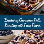 Blueberry Cinnamon Rolls Recipe