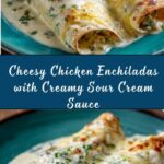 Chicken Enchiladas with Sour Cream Sauce Recipe