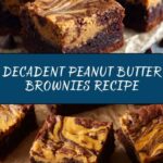 Peanut Butter Brownies Recipe