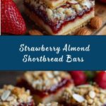 Strawberry Almond Shortbread Bars Recipe