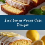 Iced Lemon Pound Cake Recipe