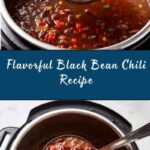The BEST Black Bean Chili! Recipe