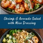 Shrimp and Avocado Salad with Miso Dressing Recipe