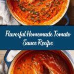 Homemade Tomato Sauce Recipe
