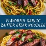 Garlic Butter Steak Lightning Noodles Recipe