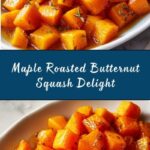 Maple Roasted Butternut Squash Recipe