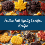 Fall Spritz Cookies Recipe
