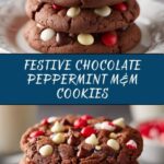 Chocolate Peppermint M&M Cookies Recipe