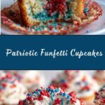 Patriotic Funfetti Cupcakes Recipe