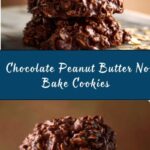 Chocolate Peanut Butter No Bake Cookies Recipe