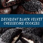 Black Velvet Cheesecake Cookies Recipe
