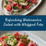 Watermelon Salad with Whipped Feta Recipe