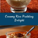 Best Old-Fashioned Creamy Rice Pudding Recipe