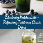Blueberry Matcha Latte Recipe