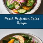 Gorgeous Peach Salad Recipe