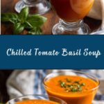 Chilled Creamy Tomato Basil Soup Recipe
