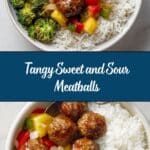 Sweet and Sour Meatballs Recipe