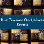 Mint Chocolate Checkerboard Cookies Recipe