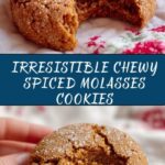 Chewy Spiced Molasses Cookies Recipe