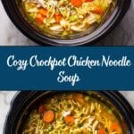 Crockpot Chicken Noodle Soup Recipe