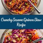 Easy Sesame Quinoa Slaw Recipe